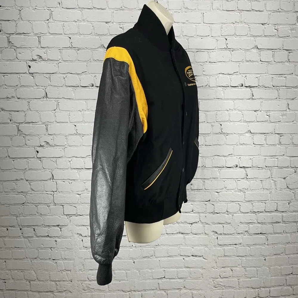 American Cheer Power Wool Leather National Champion Varsity Jacket Size Small S